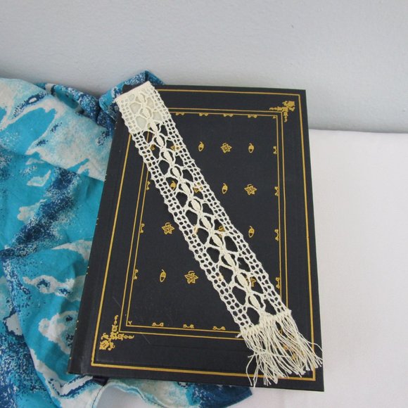 Vintage Maltese Bobbin Lace Bookmark - Picture 6 of 6